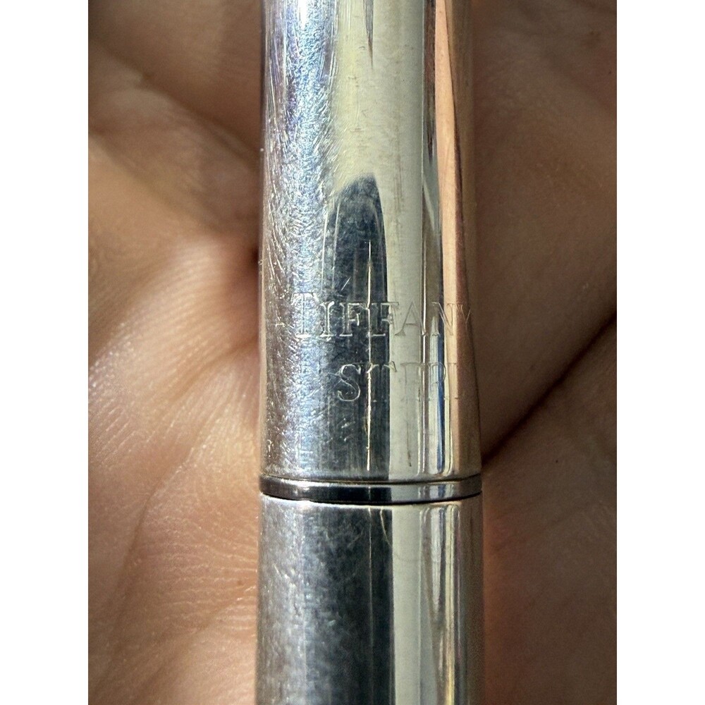 Rare One Of A Kind Vintage Tiffany & Co Sterling Silver 925 Dual Ink Pen Hadley - Picture 2 of 7